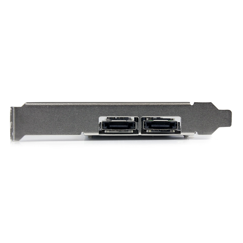StarTech PEXESAT322I 2 Port PCI Express SATA 6 Gbps eSATA Controller Card